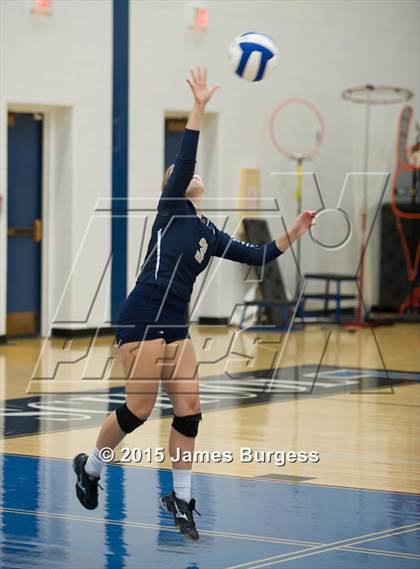 Thumbnail 1 in Girls Prep vs Pope John Paul II photogallery.