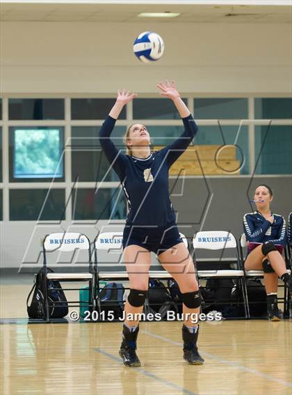Thumbnail 1 in Girls Prep vs Pope John Paul II photogallery.