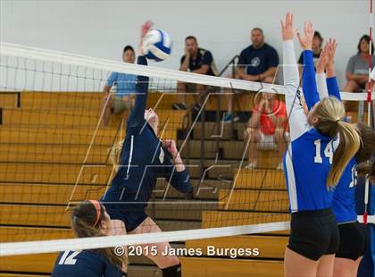 Thumbnail 1 in Girls Prep vs Pope John Paul II photogallery.