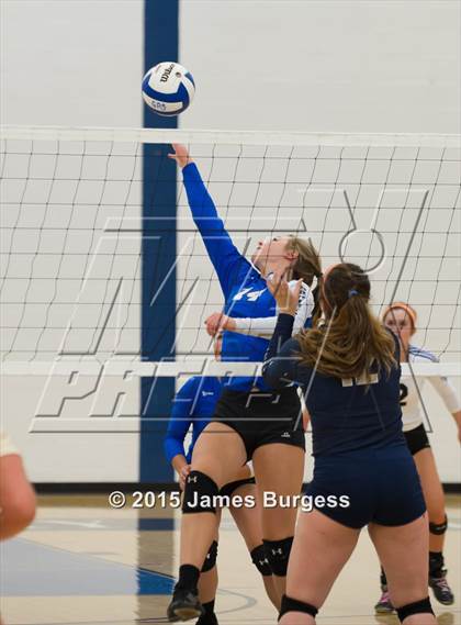 Thumbnail 1 in Girls Prep vs Pope John Paul II photogallery.