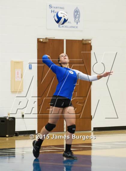 Thumbnail 2 in Girls Prep vs Pope John Paul II photogallery.