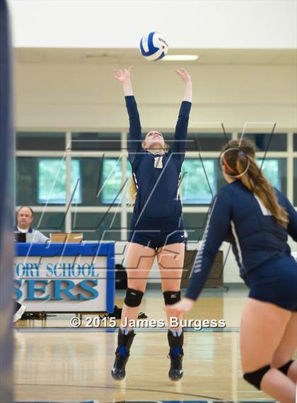 Thumbnail 3 in Girls Prep vs Pope John Paul II photogallery.