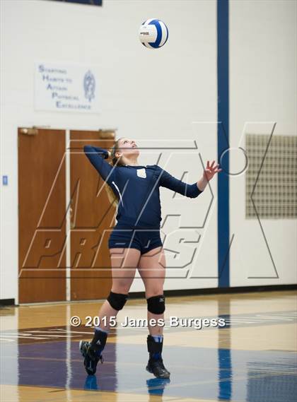 Thumbnail 3 in Girls Prep vs Pope John Paul II photogallery.