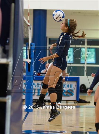 Thumbnail 1 in Girls Prep vs Pope John Paul II photogallery.