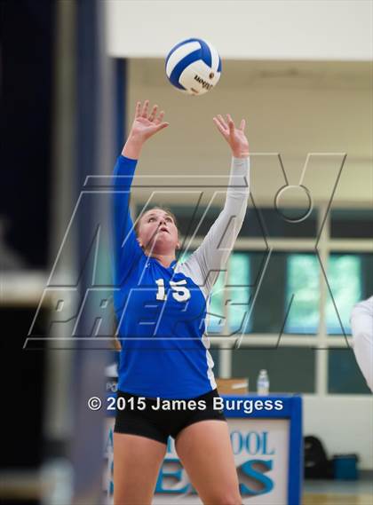 Thumbnail 2 in Girls Prep vs Pope John Paul II photogallery.