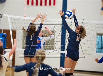 Thumbnail 2 in Girls Prep vs Pope John Paul II photogallery.