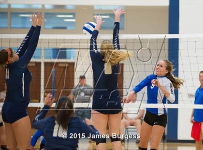 Thumbnail 3 in Girls Prep vs Pope John Paul II photogallery.