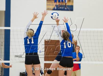Thumbnail 2 in Girls Prep vs Pope John Paul II photogallery.