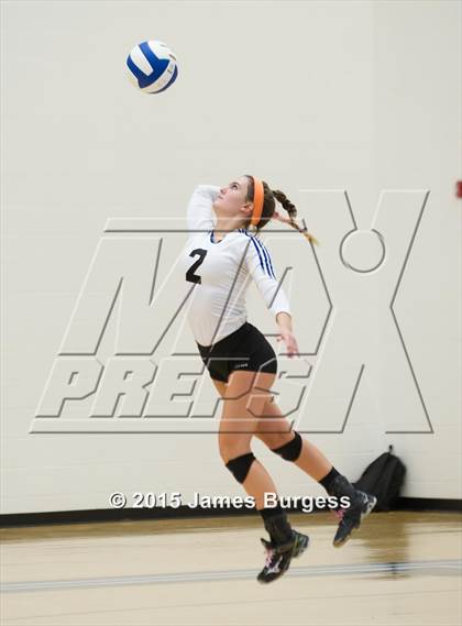 Thumbnail 3 in Girls Prep vs Pope John Paul II photogallery.