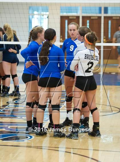 Thumbnail 1 in Girls Prep vs Pope John Paul II photogallery.