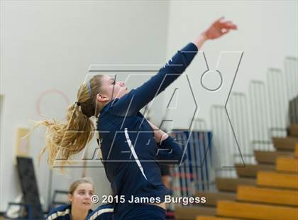 Thumbnail 3 in Girls Prep vs Pope John Paul II photogallery.