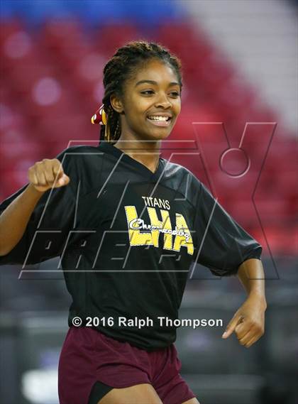 Thumbnail 2 in Stockton Christian vs. Aspire Langston Hughes Academy (@ Sleep Train Arena) photogallery.