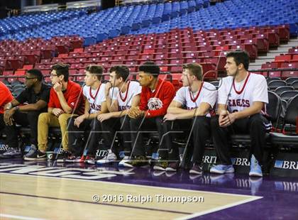 Thumbnail 3 in Stockton Christian vs. Aspire Langston Hughes Academy (@ Sleep Train Arena) photogallery.