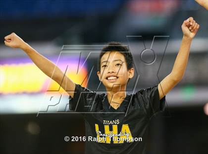 Thumbnail 2 in Stockton Christian vs. Aspire Langston Hughes Academy (@ Sleep Train Arena) photogallery.
