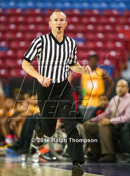Thumbnail 2 in Stockton Christian vs. Aspire Langston Hughes Academy (@ Sleep Train Arena) photogallery.