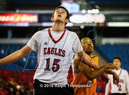 Thumbnail 2 in Stockton Christian vs. Aspire Langston Hughes Academy (@ Sleep Train Arena) photogallery.