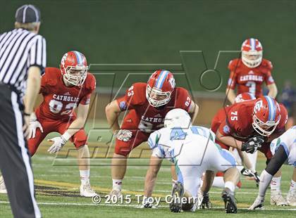 Thumbnail 1 in Charlotte Catholic vs J,H, Rose (NCHSAA 4A Final) photogallery.