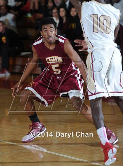 Thumbnail 2 in Alemany vs Cantwell-Sacred Heart (Rose City Roundball Classic) photogallery.
