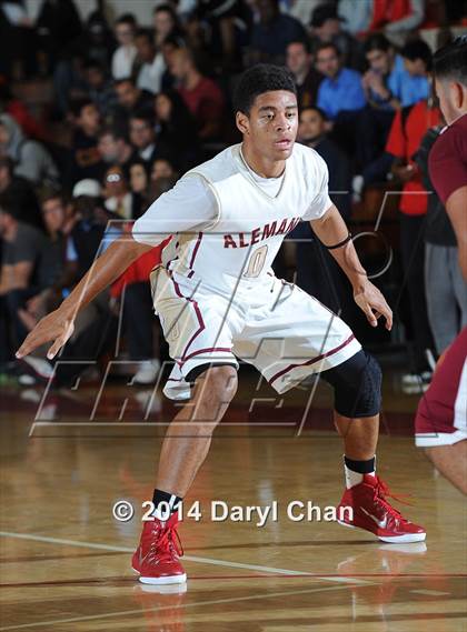 Thumbnail 2 in Alemany vs Cantwell-Sacred Heart (Rose City Roundball Classic) photogallery.