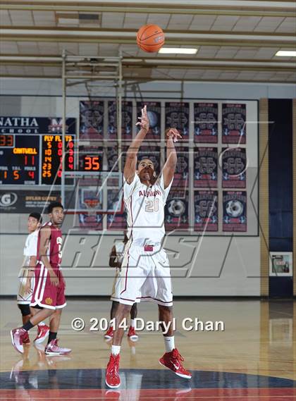 Thumbnail 1 in Alemany vs Cantwell-Sacred Heart (Rose City Roundball Classic) photogallery.