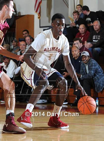 Thumbnail 2 in Alemany vs Cantwell-Sacred Heart (Rose City Roundball Classic) photogallery.