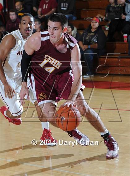 Thumbnail 1 in Alemany vs Cantwell-Sacred Heart (Rose City Roundball Classic) photogallery.