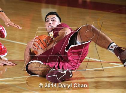 Thumbnail 1 in Alemany vs Cantwell-Sacred Heart (Rose City Roundball Classic) photogallery.