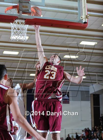 Thumbnail 1 in Alemany vs Cantwell-Sacred Heart (Rose City Roundball Classic) photogallery.
