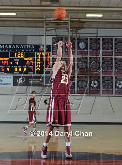 Thumbnail 3 in Alemany vs Cantwell-Sacred Heart (Rose City Roundball Classic) photogallery.