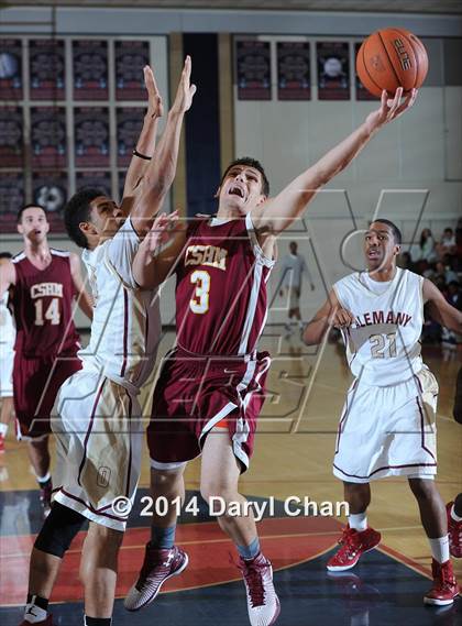 Thumbnail 2 in Alemany vs Cantwell-Sacred Heart (Rose City Roundball Classic) photogallery.