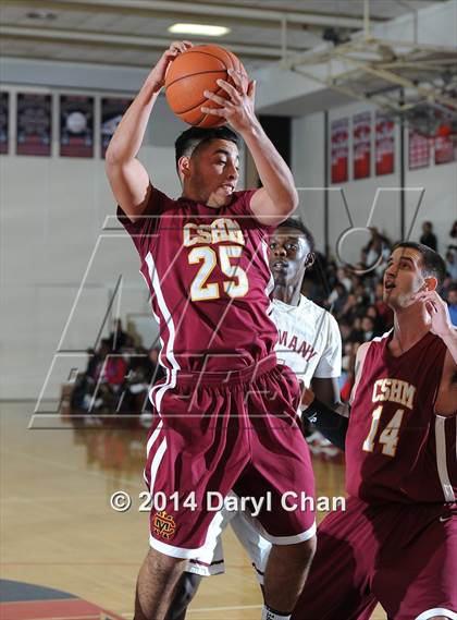 Thumbnail 3 in Alemany vs Cantwell-Sacred Heart (Rose City Roundball Classic) photogallery.