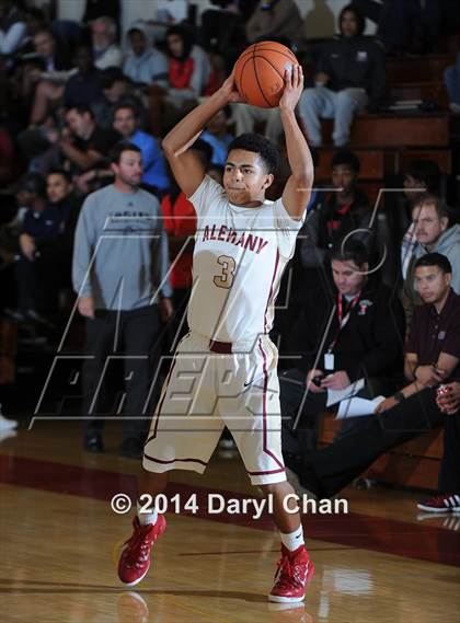 Thumbnail 1 in Alemany vs Cantwell-Sacred Heart (Rose City Roundball Classic) photogallery.