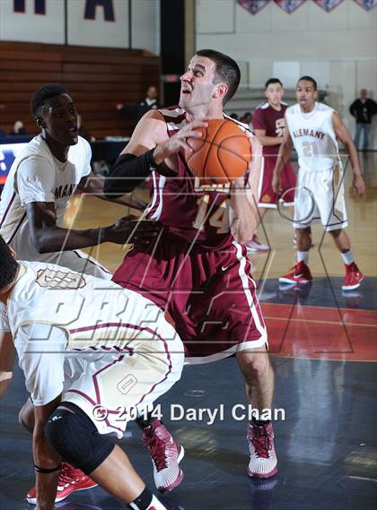 Thumbnail 2 in Alemany vs Cantwell-Sacred Heart (Rose City Roundball Classic) photogallery.