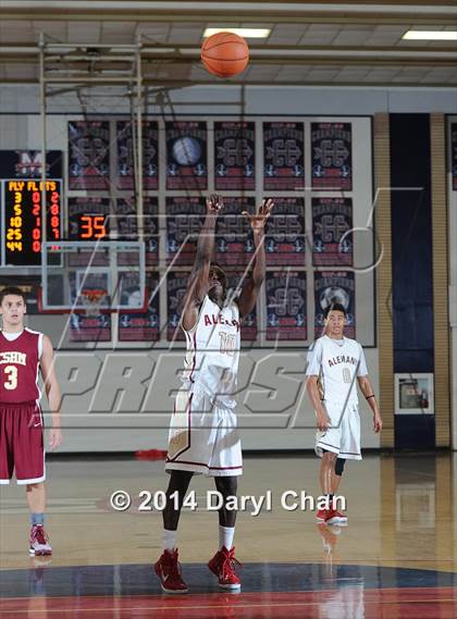 Thumbnail 2 in Alemany vs Cantwell-Sacred Heart (Rose City Roundball Classic) photogallery.
