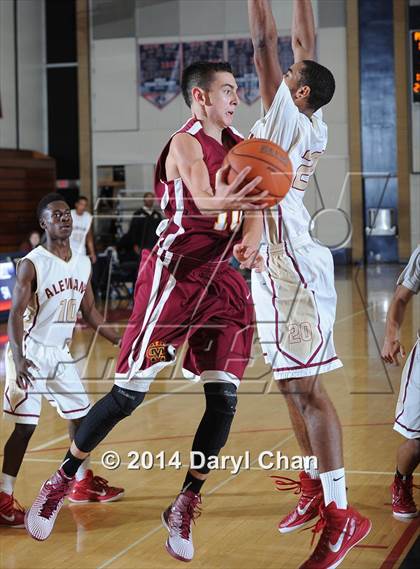 Thumbnail 1 in Alemany vs Cantwell-Sacred Heart (Rose City Roundball Classic) photogallery.