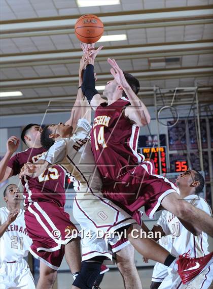 Thumbnail 3 in Alemany vs Cantwell-Sacred Heart (Rose City Roundball Classic) photogallery.
