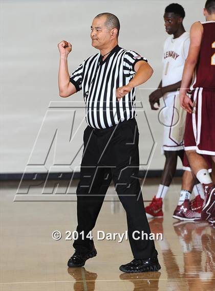 Thumbnail 1 in Alemany vs Cantwell-Sacred Heart (Rose City Roundball Classic) photogallery.