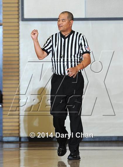 Thumbnail 1 in Alemany vs Cantwell-Sacred Heart (Rose City Roundball Classic) photogallery.
