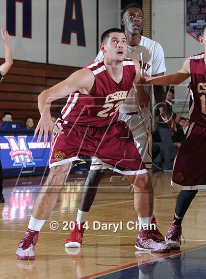 Thumbnail 1 in Alemany vs Cantwell-Sacred Heart (Rose City Roundball Classic) photogallery.