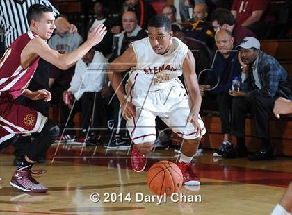Thumbnail 3 in Alemany vs Cantwell-Sacred Heart (Rose City Roundball Classic) photogallery.