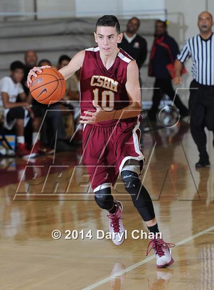 Thumbnail 3 in Alemany vs Cantwell-Sacred Heart (Rose City Roundball Classic) photogallery.