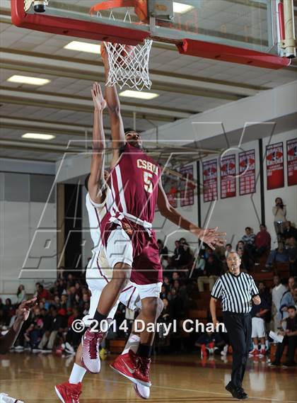 Thumbnail 3 in Alemany vs Cantwell-Sacred Heart (Rose City Roundball Classic) photogallery.