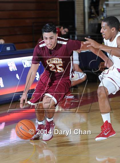 Thumbnail 1 in Alemany vs Cantwell-Sacred Heart (Rose City Roundball Classic) photogallery.