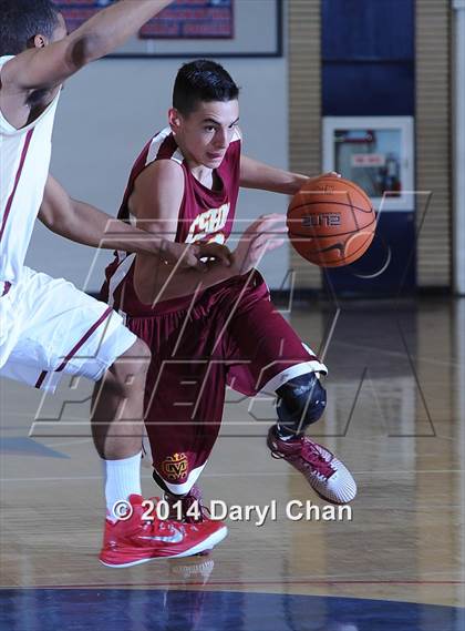 Thumbnail 3 in Alemany vs Cantwell-Sacred Heart (Rose City Roundball Classic) photogallery.
