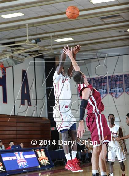 Thumbnail 3 in Alemany vs Cantwell-Sacred Heart (Rose City Roundball Classic) photogallery.