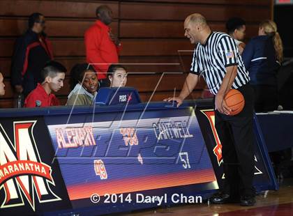 Thumbnail 1 in Alemany vs Cantwell-Sacred Heart (Rose City Roundball Classic) photogallery.