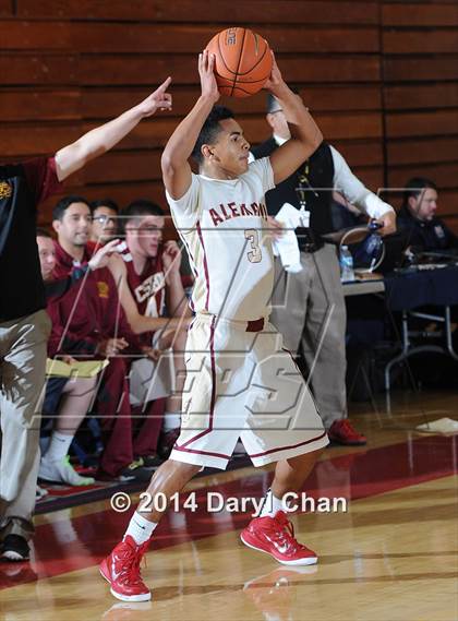 Thumbnail 3 in Alemany vs Cantwell-Sacred Heart (Rose City Roundball Classic) photogallery.