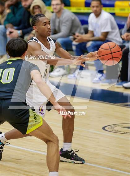 Thumbnail 3 in Quality Education Academy vs. Prolific Prep of Napa Christian (Battle in The Peach) photogallery.