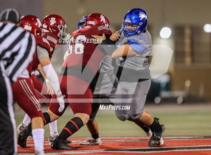 Thumbnail 2 in El Monte @ Santa Paula (CIF-SS Div 13 Playoff) photogallery.