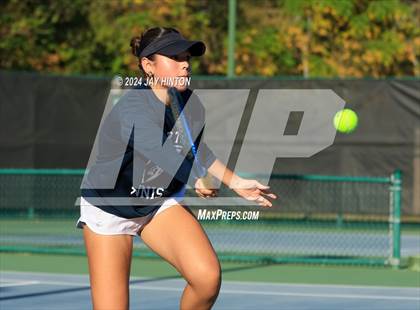 Thumbnail 2 in Centennial vs Liberal Arts & Science Academy (UIL 5A Tennis Semifinal) photogallery.